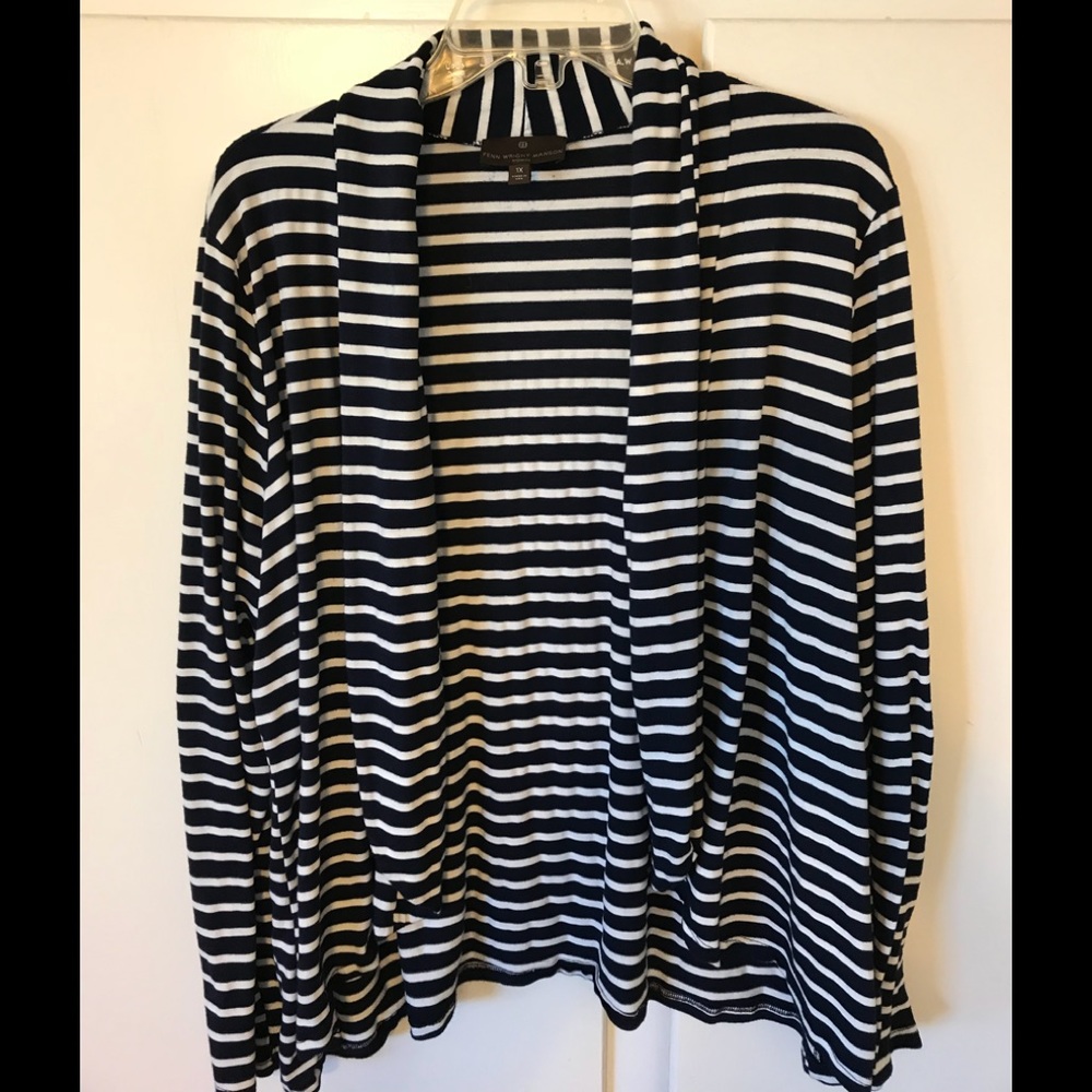 Navy/ White Jacket/Sweater